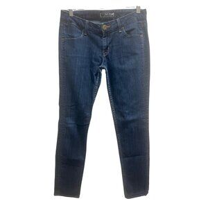 Hudson Skinny Fit Dark Denim Wash Blue Jeans